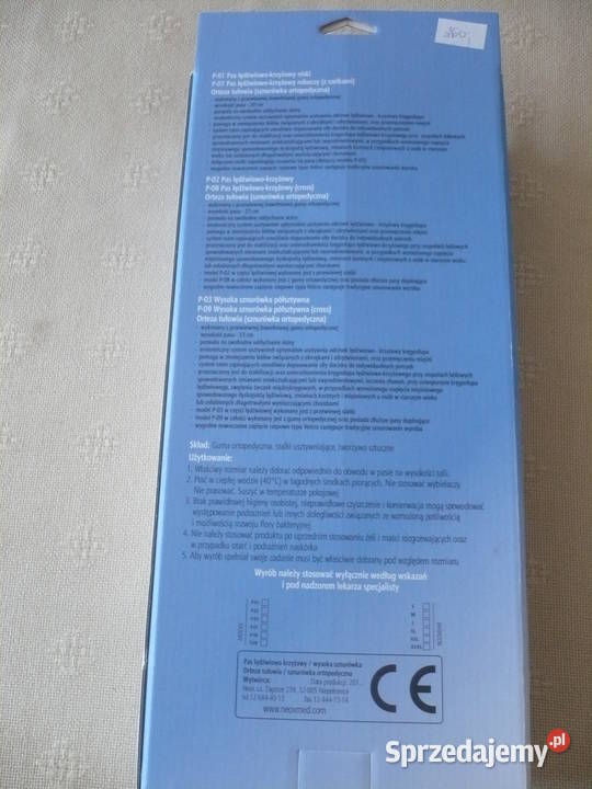 Nowy pas lędźwiowo krzyżowy Zduńska Wola