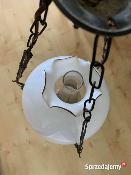 Wisząca lampa na wzór lampy naftowej Ostrołęka