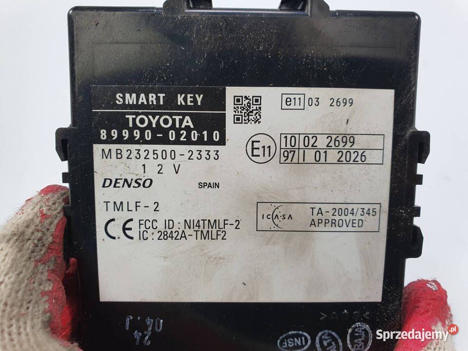 MODUŁ TOYOTA AURIS I 8999002010 Lipno sprzedam