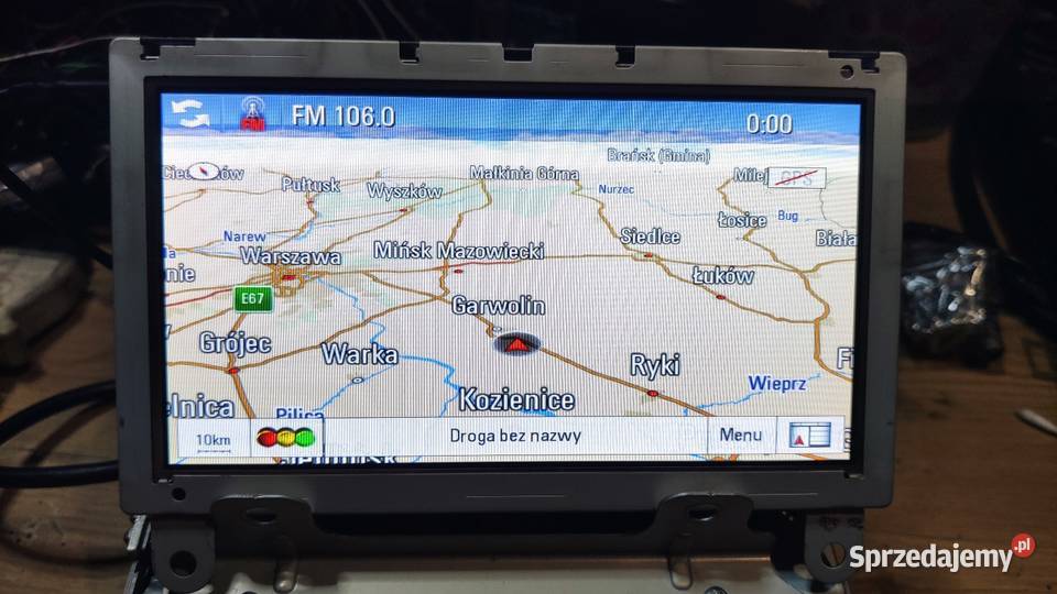 Ekran wyświetlacz radia Zafira C 95247248 osobowe Bytom sprzedam