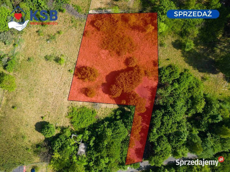 Działka w spokojnej okolicy Bieliny 1601m2 Ostrowiec Świętokrzyski