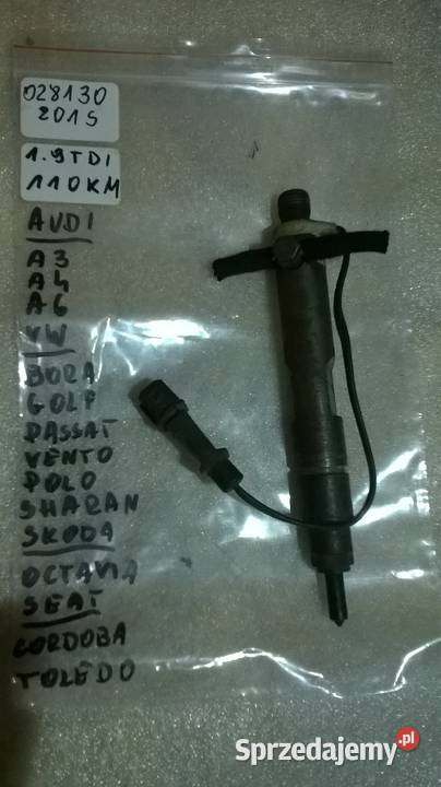 Wtrysk Wtryskiwacz PASSAT B4 AUDI A3 A4 A6 C5 19 Dębica