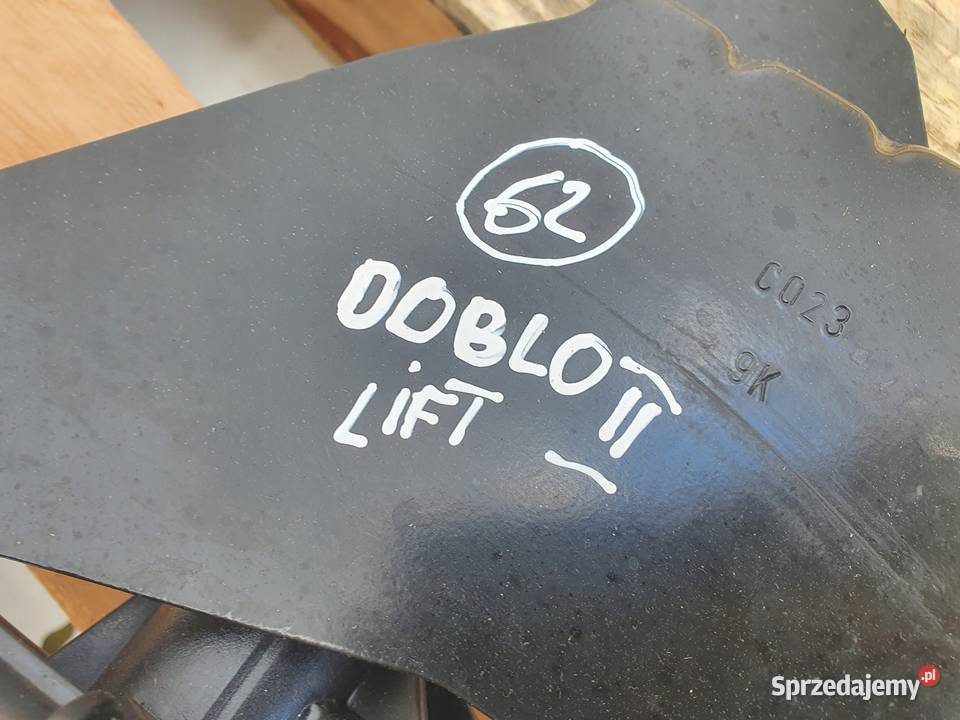 ZAMEK DRZWI PRZESUWNYCH Fiat Doblo II lift Rudka