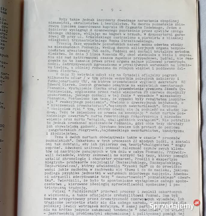 Poznań 56 Wyd MKZ Wielkopolska 1981 Wydanie