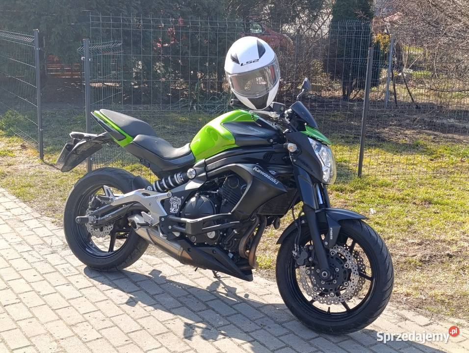 Kawasaki er6n przygotowany do sezonu Rok produkcji 2013 dolnośląskie Prochowice