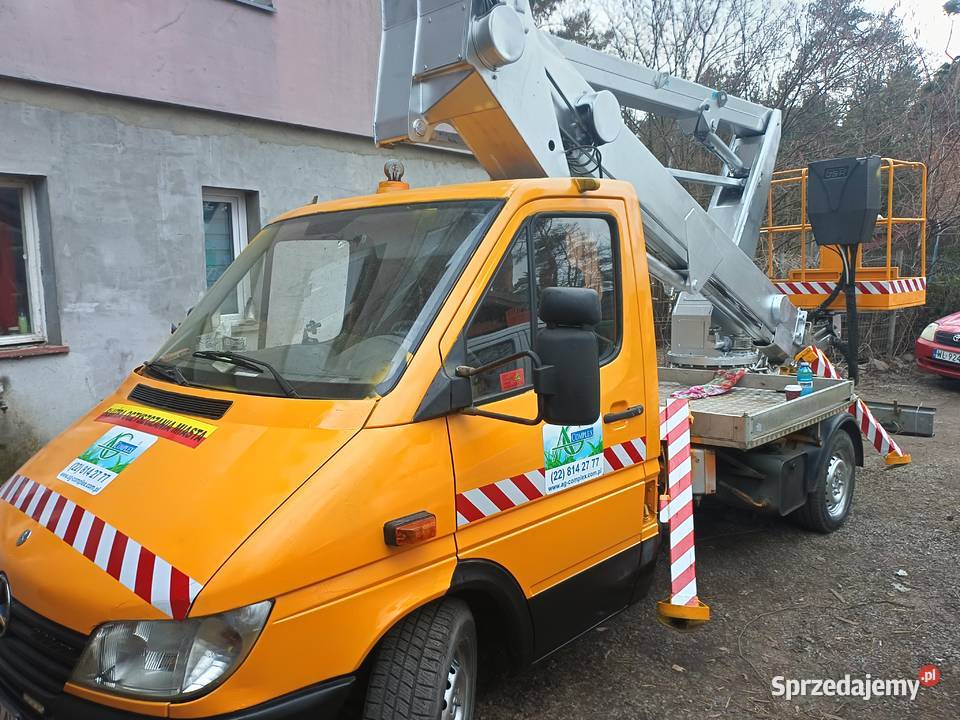 Podnosnik koszowy zwyżka gsr 20m Pozostałe mazowieckie Marki