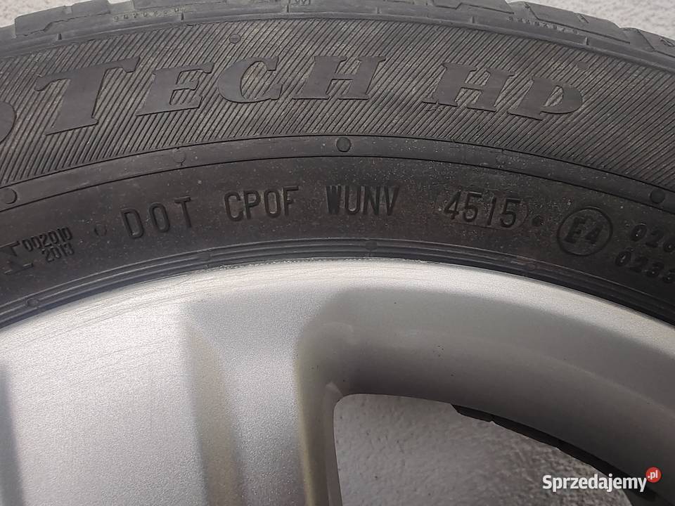 4 alufelgi 16 OPEL z oponami letnimi 20555 Jarocin