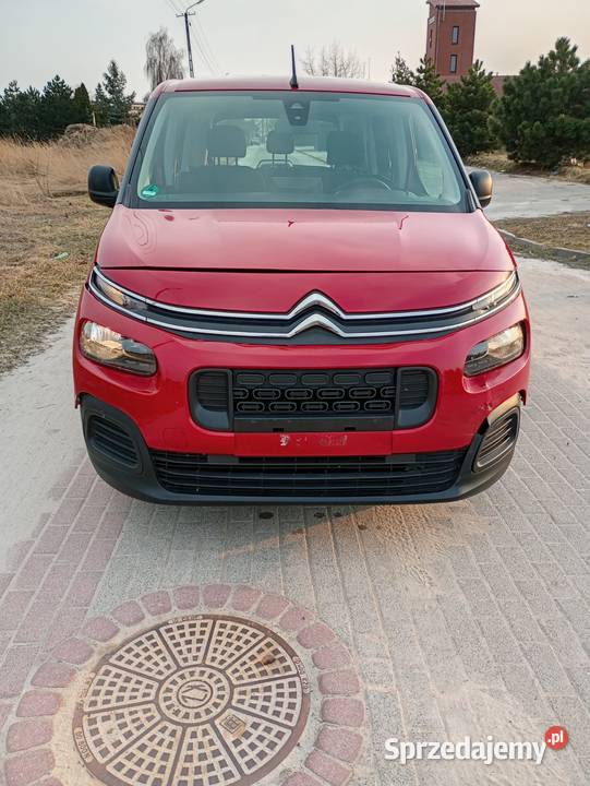 Citroen Berlingo 2019r 15 HDI 112 Navi 102KM Witaszyce