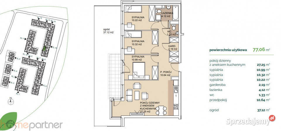 Do sprzedaży mieszkanie Wrocław 7706m2 4