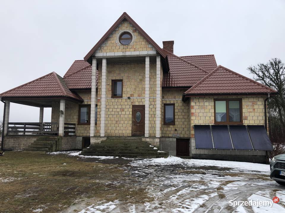 Syndyk sprzeda budynek mieszkalny i ziemię rolną 7200m2