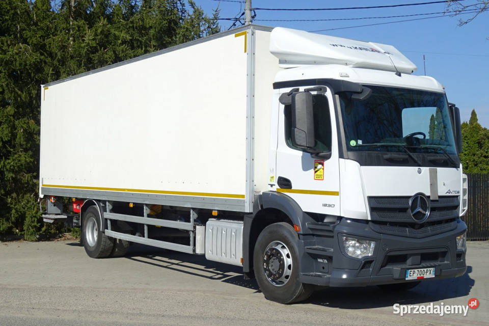 Mercedes Antos 1827 Euro6 kontener 21pal winda Rok produkcji 2017 Góra Kalwaria sprzedam