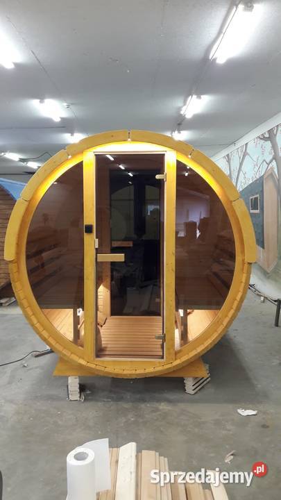 Sauna Ogrodowa Przeszklona Sauny Beczki Balie