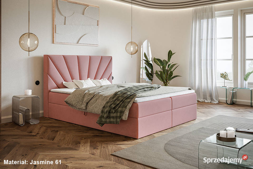 Łóżko kontynentalne ASPEN 120140160180x200 z Szczecin