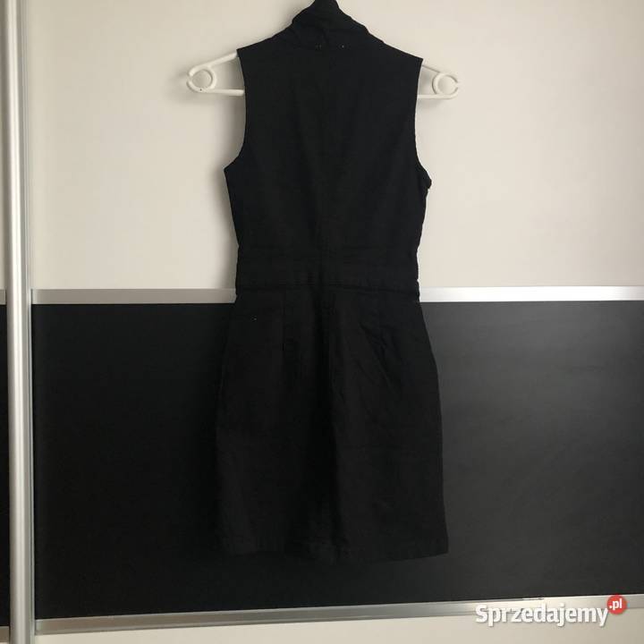 Czarna sukienka kieszenie Tally Weijl xs 34 Spódnice i sukienki kujawsko-pomorskie Toruń