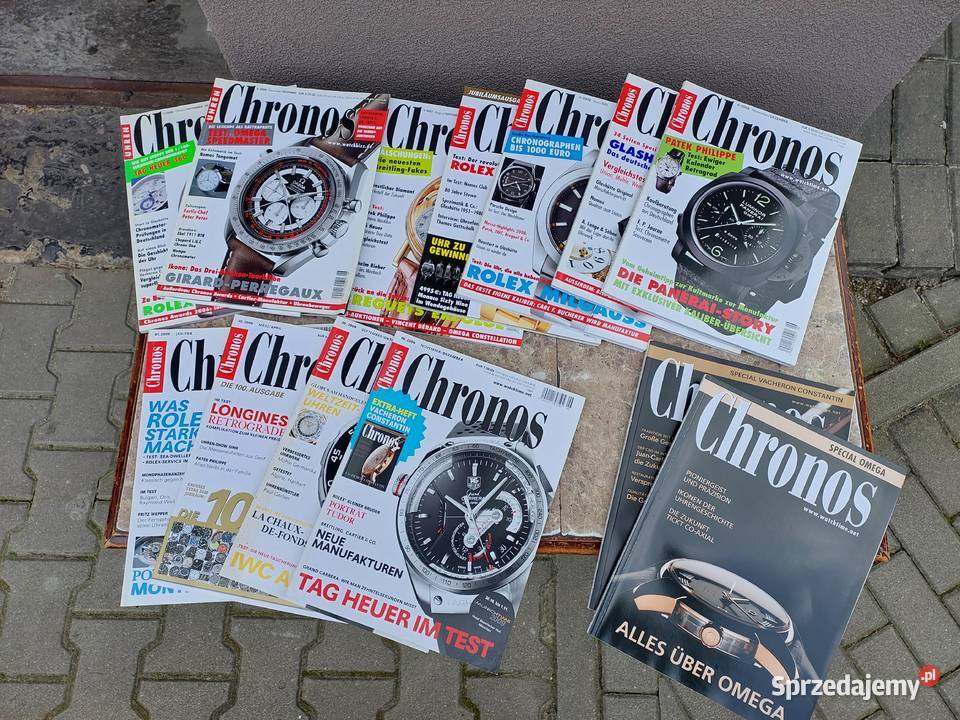 Czasopisma niemieckie Chronos zestaw 13 lata Tczew