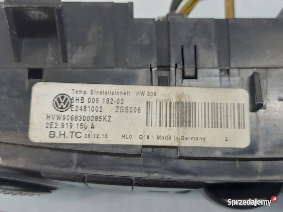 VW CRAFTER I LIFT 16r panel klimatyzacji Kielce sprzedam
