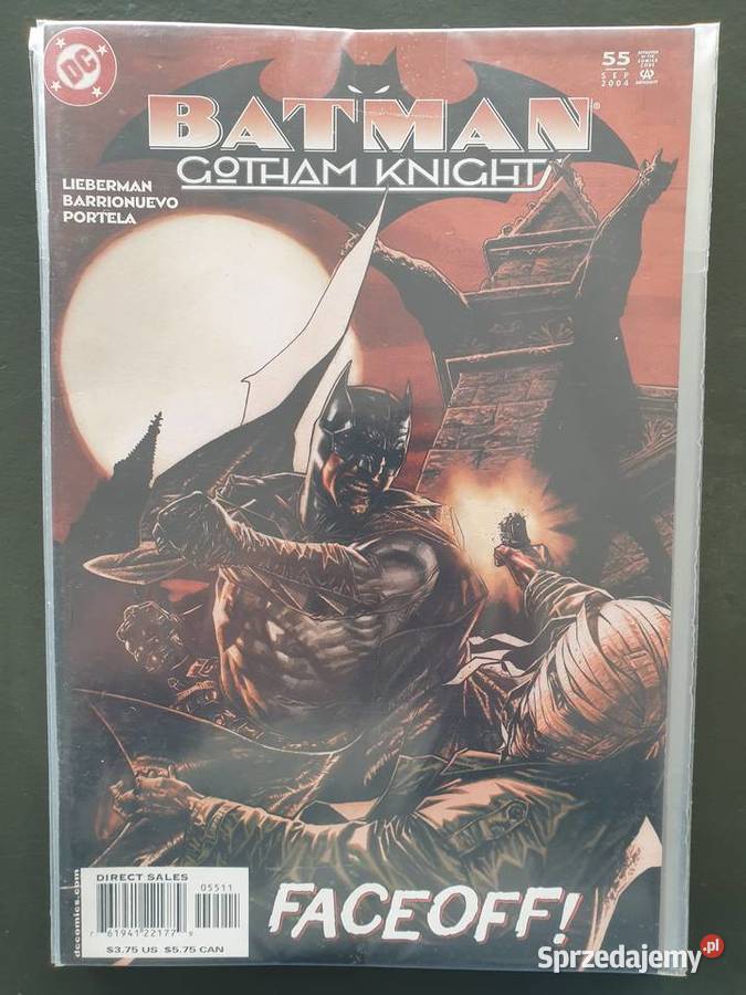 Batman Gotham Knights Faceoff 5 komiksów DC USA pomorskie Gdynia sprzedam
