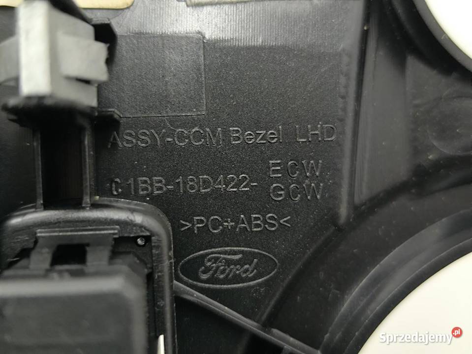 RAMKA PANEL ŚRODKOWY KONSOLI FORD FIESTA MK7 Panele sterowania, przełączniki