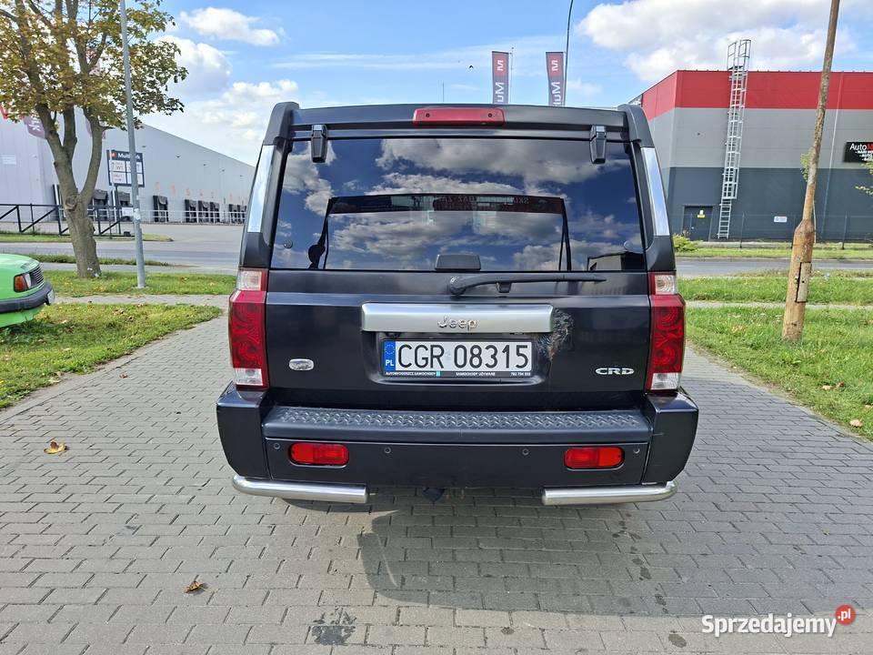 Jeep Commander Overland 4x4 7osobowy Możliwa tempomat Bydgoszcz sprzedam