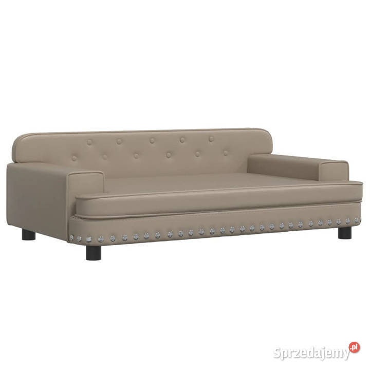 Sofa dzieci cappuccino 90x53x30 sztuczna skóra Dla Dziecka Warszawa