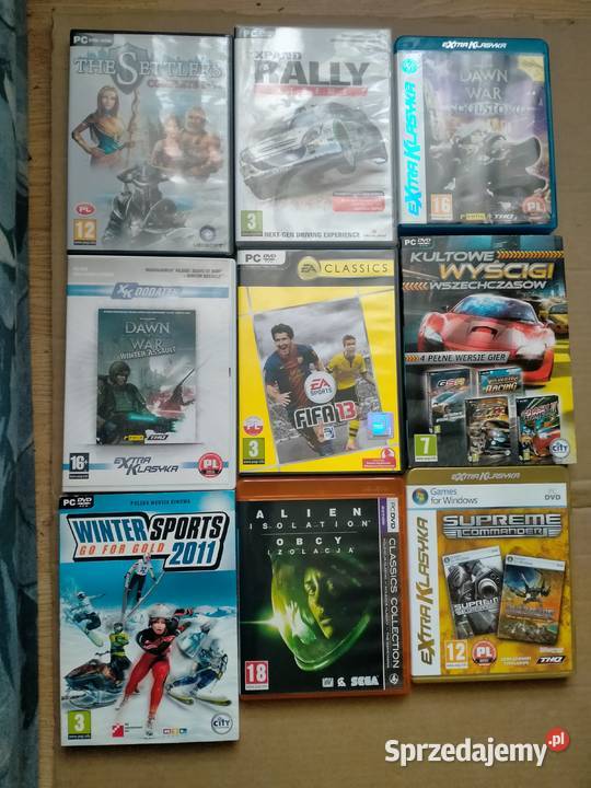 sprzedaży dotyczy 22 gier Legnica