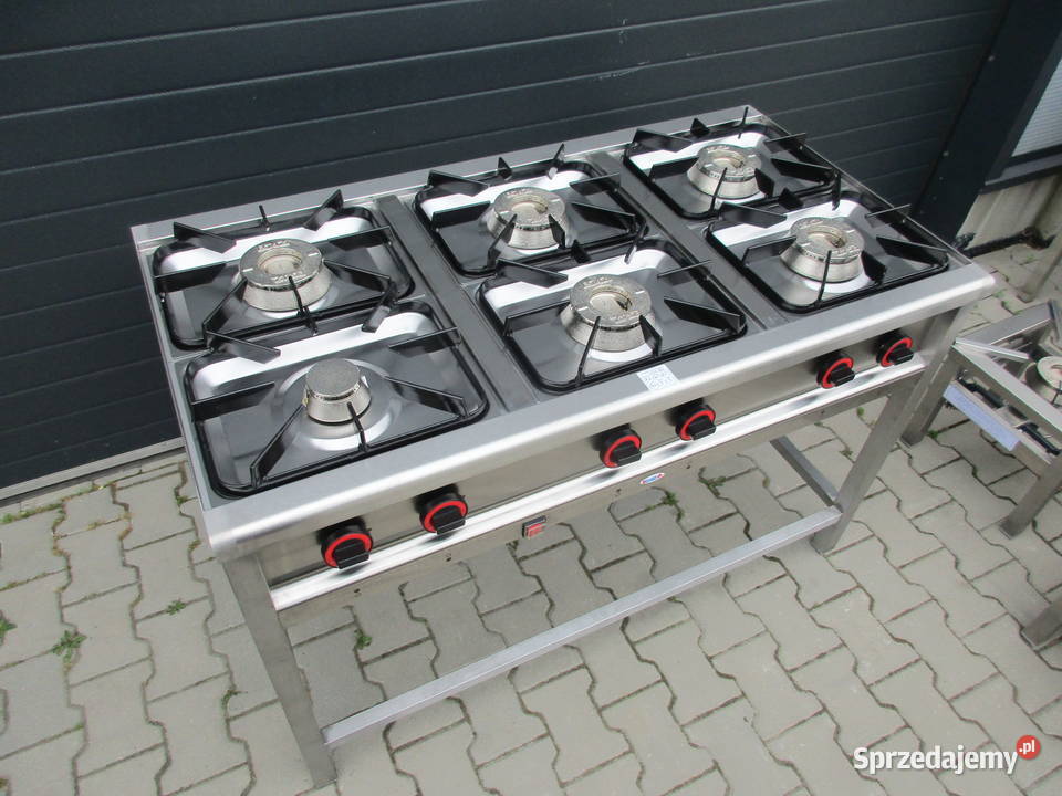Kuchnia Gazowa 6 Palnikowa Egaz NOWA Gastronomia sprzedam