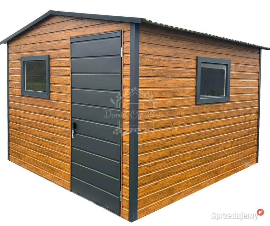 Schowek domek ogrodowy 3x3m 2x okno