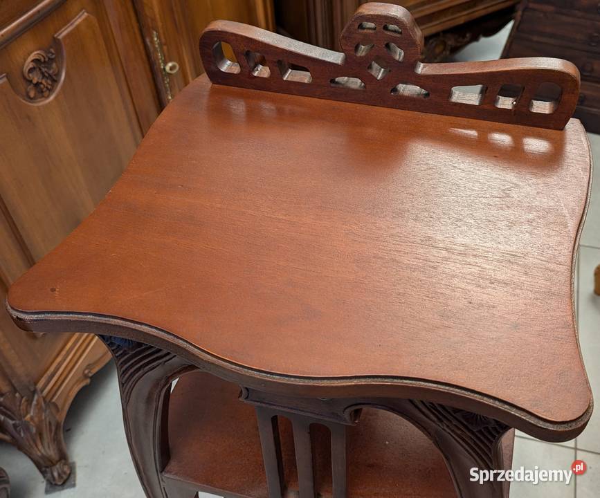 Piękna konsola kwietnik stolik secesjasklep