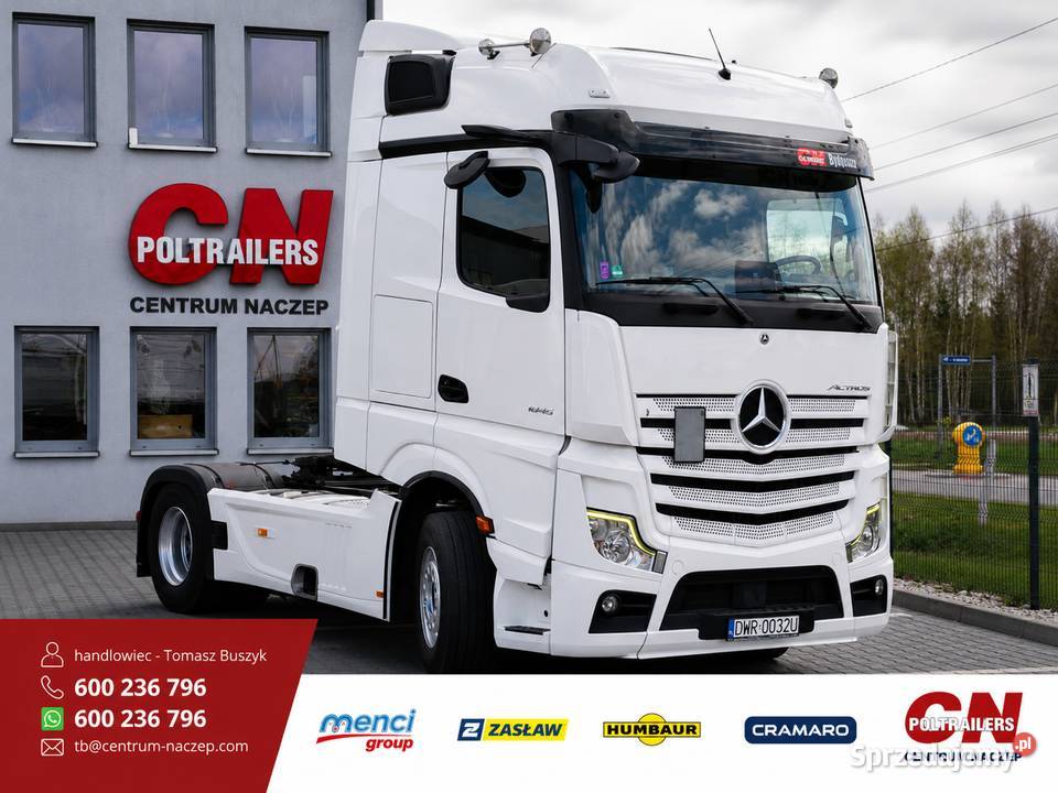 ręki Mercedes Actros 1845 standard 465452 2021r wielkopolskie Poznań