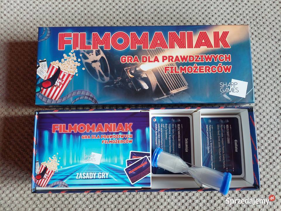 Filmomaniak gra prawdziwych filmożerców Towarzyskie małopolskie