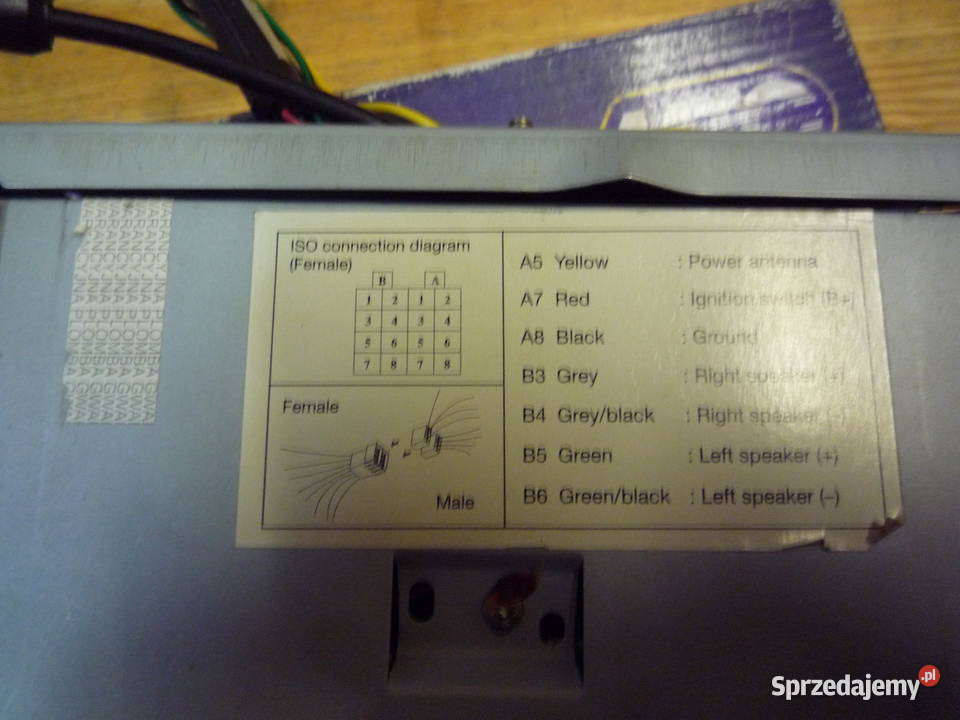 radio samochodowe mtc tk 6010 Chmiel sprzedam