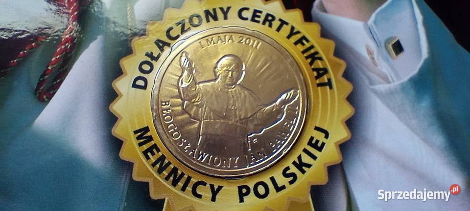 Stare monety Medal Jan Paweł II Polska 23 Lesko