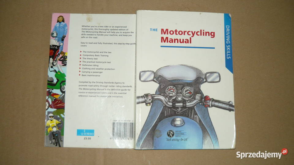 Książka do nauki jazdy motorem motocyklem Sokółka