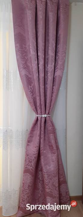 Zasłony zaciemniające ornament Mława sprzedam