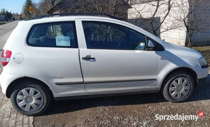 VW Fox 2008 12 Benzyna Przebieg 153 lubelskie Radecznica