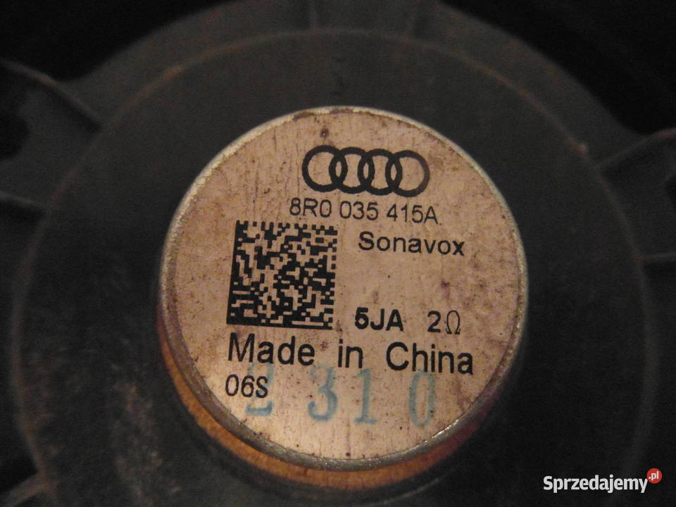 Głośnik drzwi przód Audi A4 A5 Q3 Q5 8R0035415A Pozostałe Szczecin