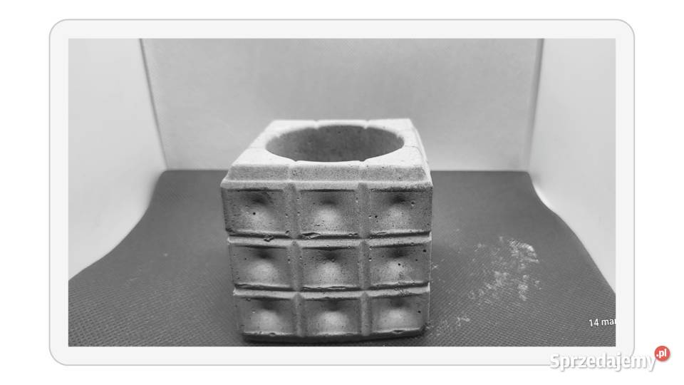 Betonowe doniczki i świeczniki Słupsk