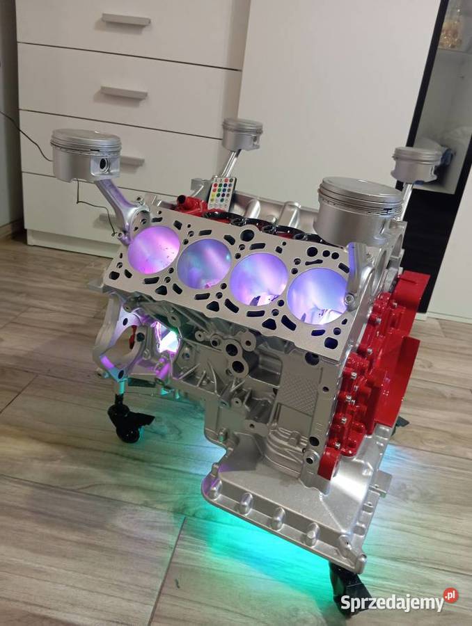 Stolik z bloku silnika V8 Meble Zarzecze sprzedam