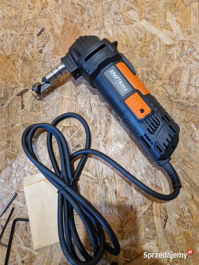 Elektryczne nożyce skokowe do blachy KraftDele