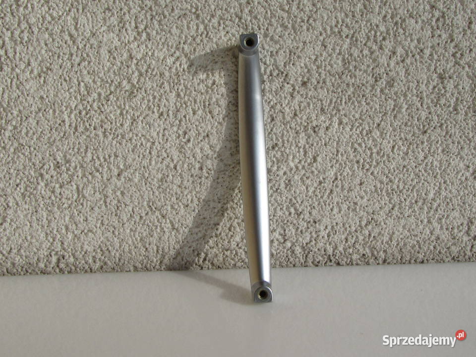 Uchwyt meblowy metalowy srebrny 137 x 28 x 12 mm Akcesoria meblowe Olecko