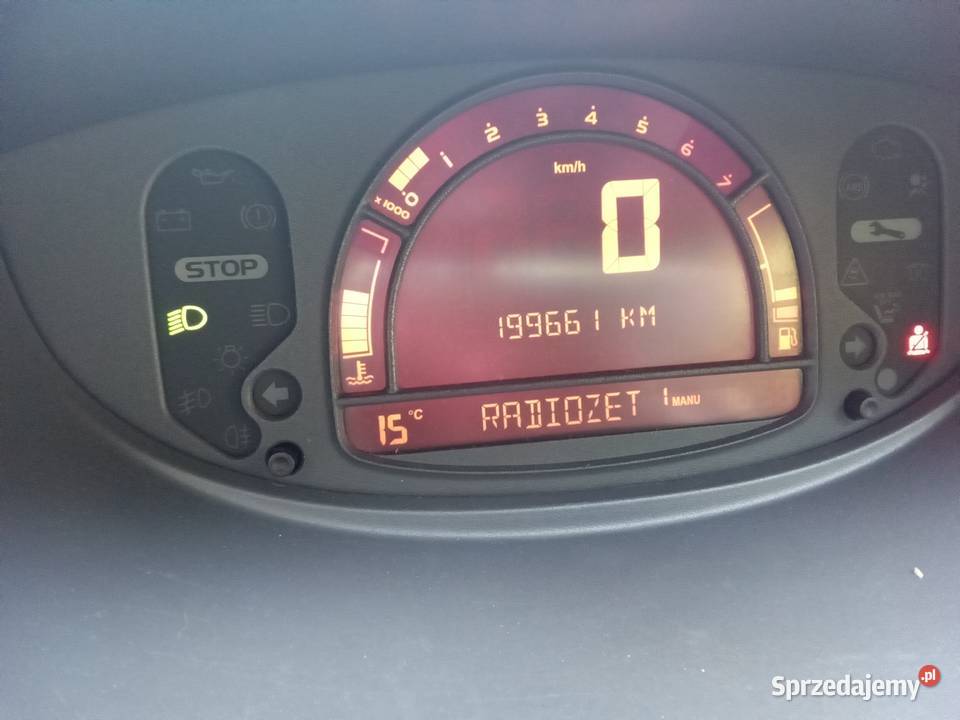 Renault Modus 16 benzyna 2006 199500km Częstochowa