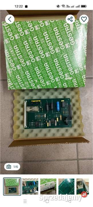 Gestra 5490 B VR 11 Printed Circuit Board płytka Elektronika Szczecin