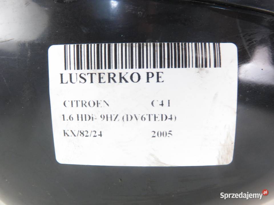 LUSTERKO PRAWE CITROEN C4 I EXL małopolskie