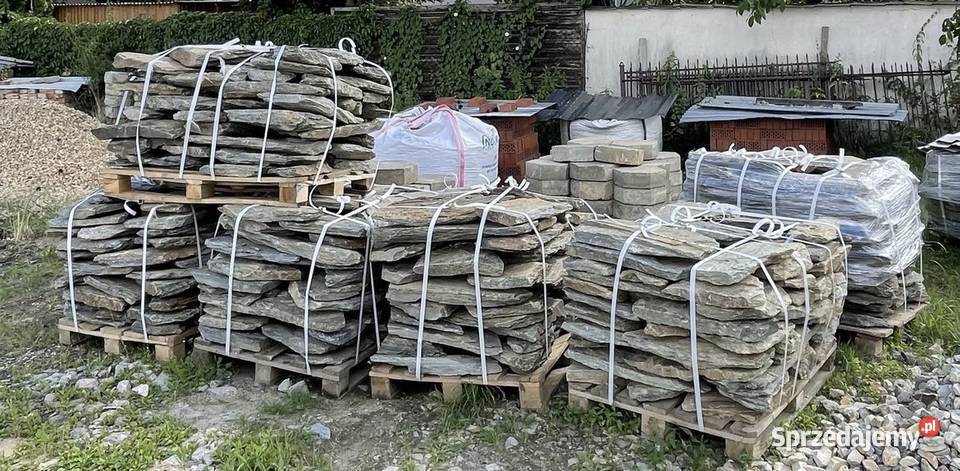 ŁUPEK SZAROGŁAZOWY Kamień na Taras Płyty Warszawa