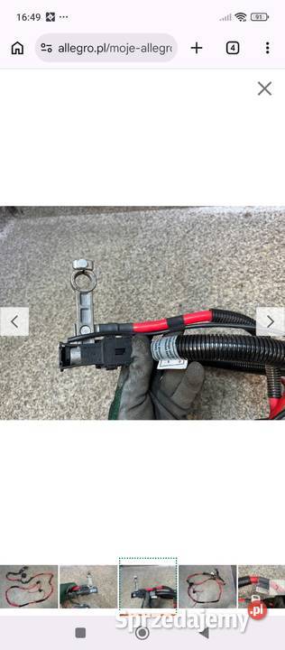 Klema pirotechniczna Kabel plusowy BMW e83 Łódź