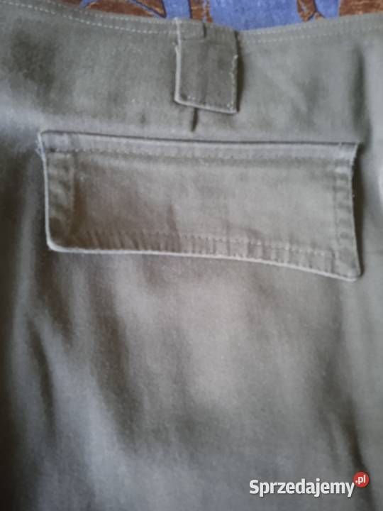 DAMSKI GARNITUR DŻINSOWY KHAKI CIEMNA OLIWKA r Piła