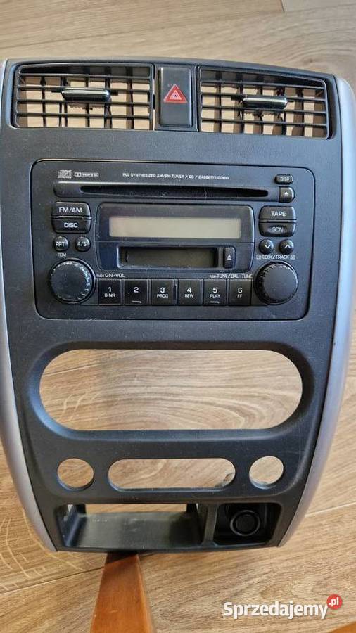 Radio CD kaseta Clarion i ramka kokpit atrapa Warszawa