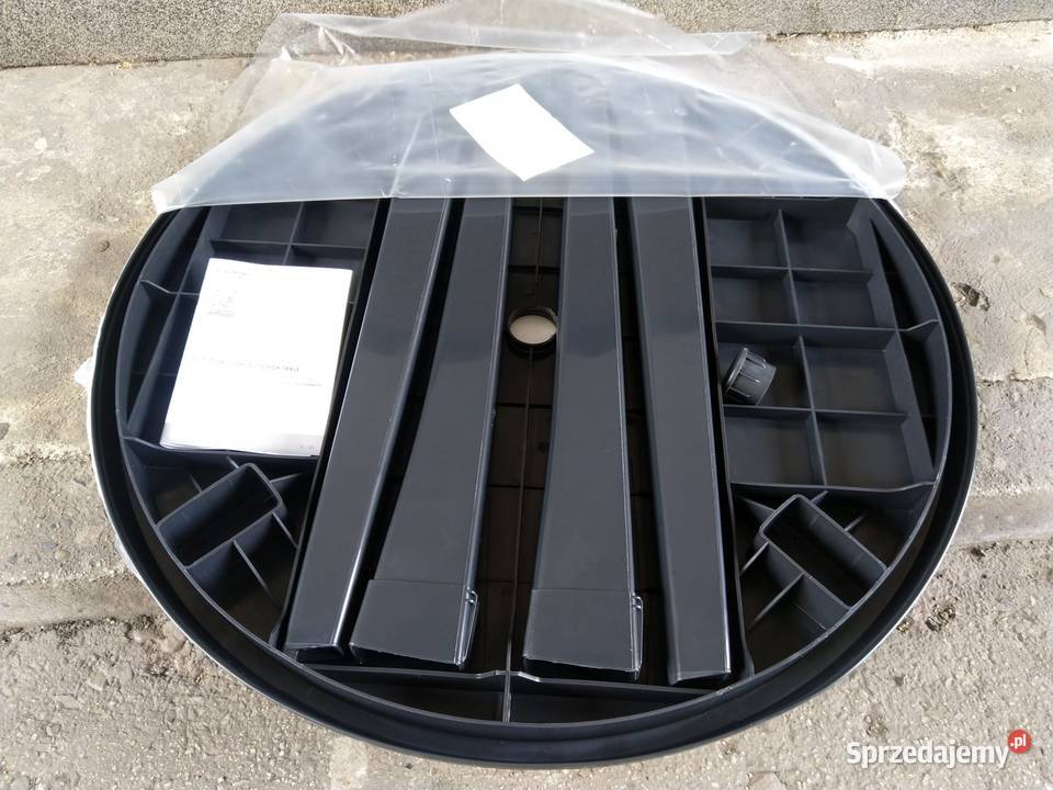 NAJTANIEJ Stół Ogrodowy 90 x 72 Stolik Okrągły Zabrze