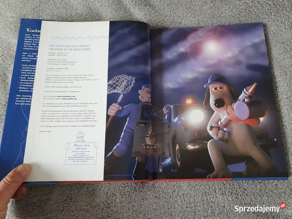 The Art of Wallace Gromit The Curse of the Kultura i Rozrywka pomorskie Gdynia