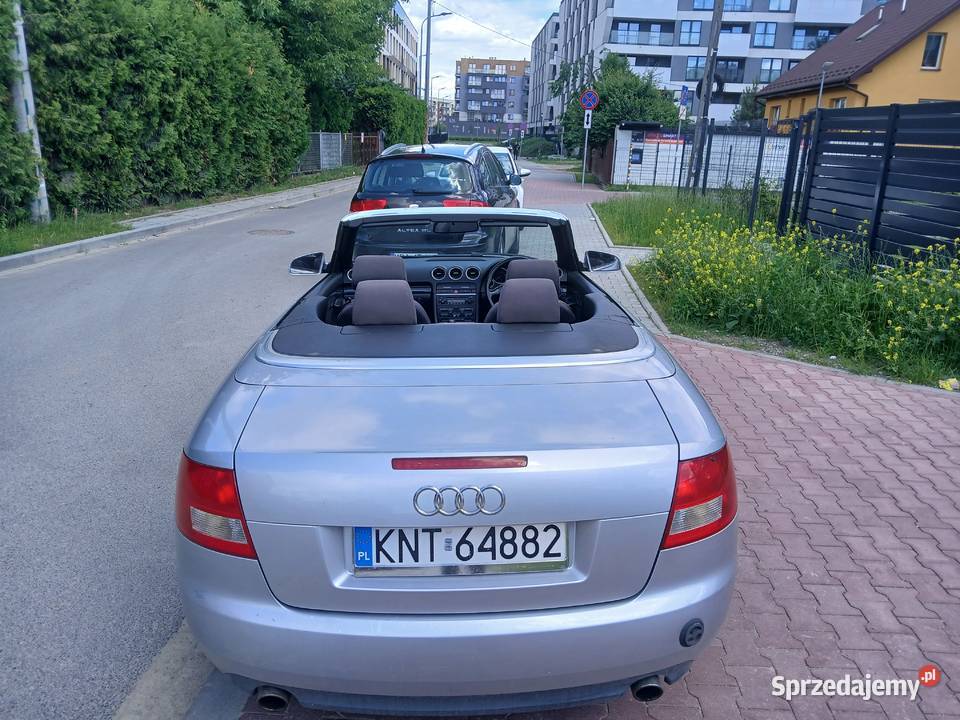 AUDI A4 CABRIO18 TURBOGAZ małopolskie Kraków